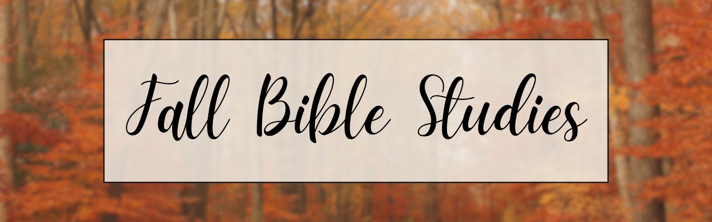 Fall Bible Studies