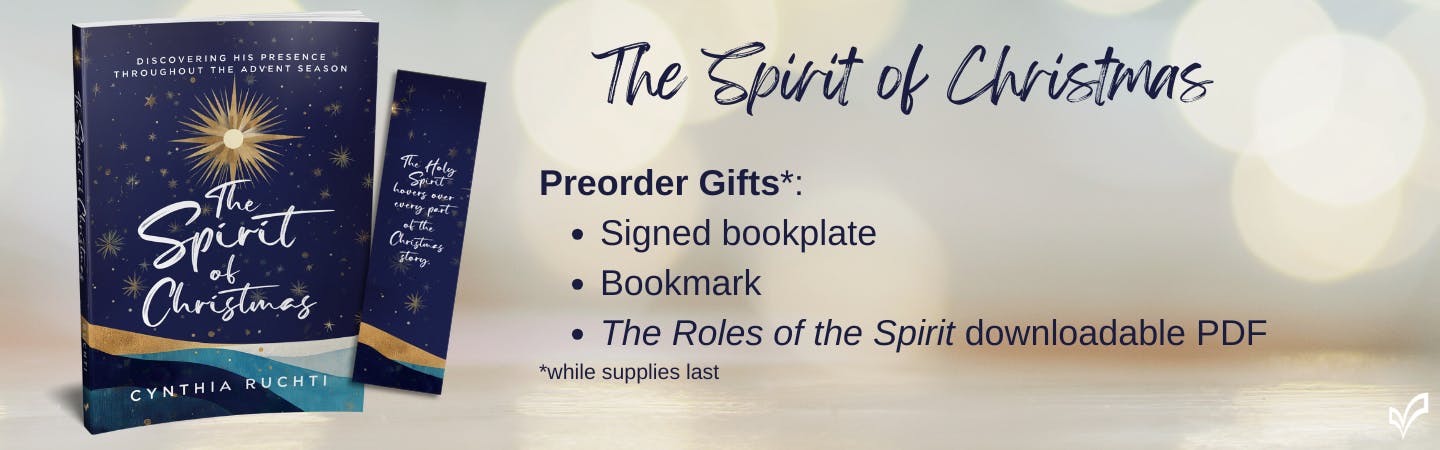 "The Spirit of Christmas" Pre-Order Gifts: signed bookplate*, bookmark*, and The Roles of the Spirit downloadable PDF. *While supplies last.