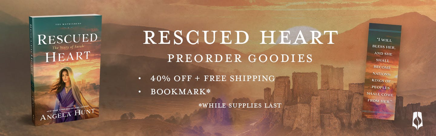 "Rescued Heart" Preorder Goodies: 40% off, free U.S. shipping, bookmark*. *While supplies last.