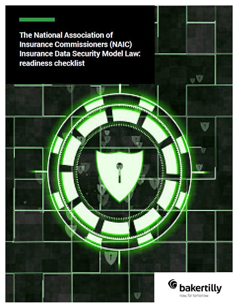 Readiness checklist for the NAIC Insurance Data Security Model Law
