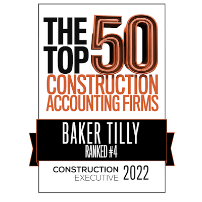 Construction Executive Top 50 Construction Accounting Firms Logo
