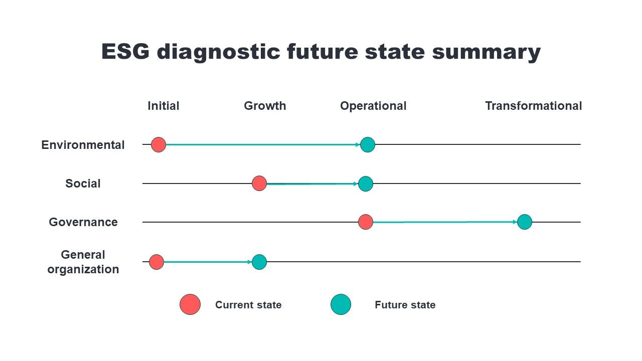 ESG diagnostic future state summary