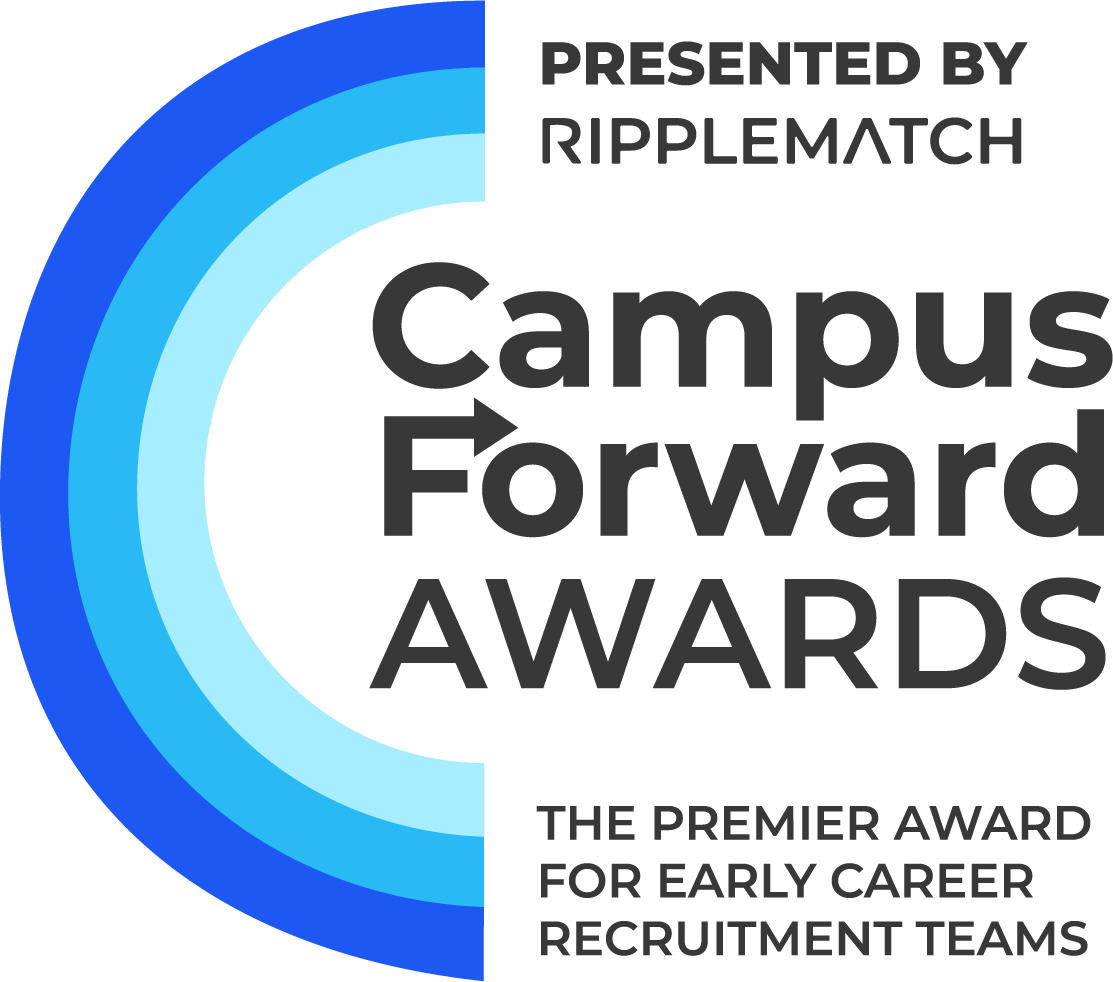RippleMatch Campus Forward award logo