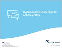 Cybersecurity challenges for not-for-profits