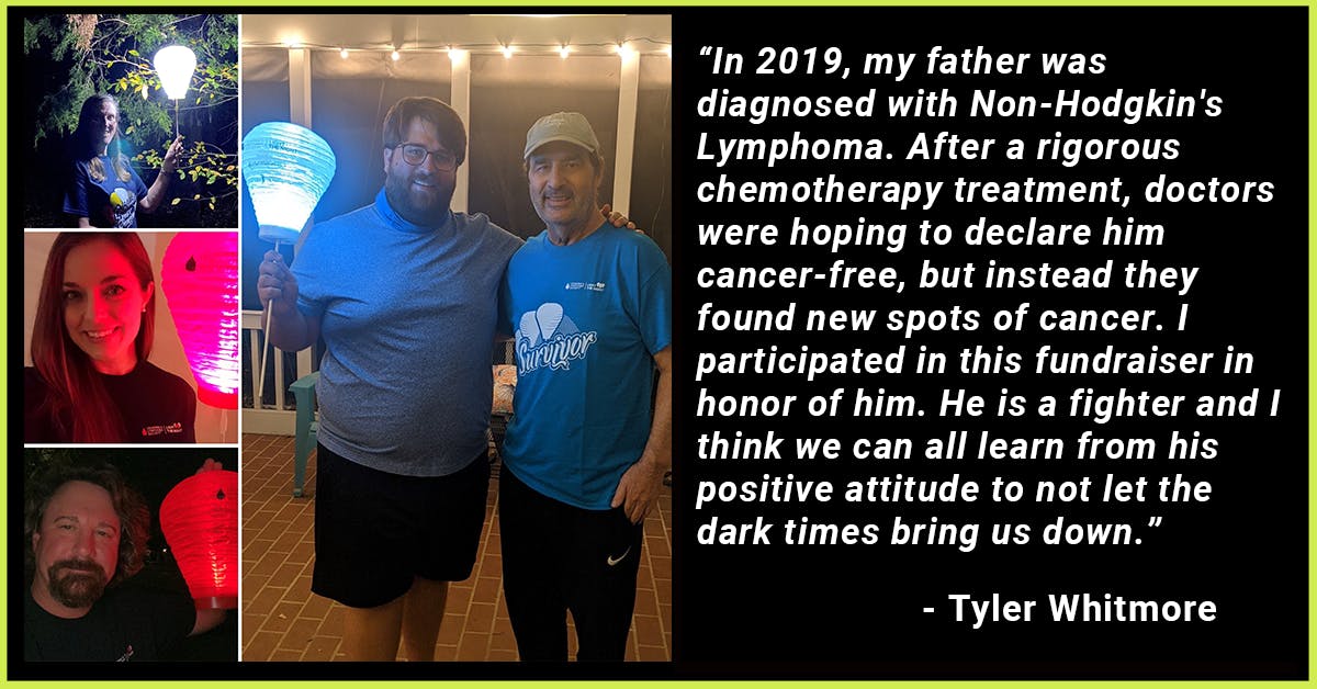 Baker team members in a Dallas Leukemia & Lymphoma Society fundraiser