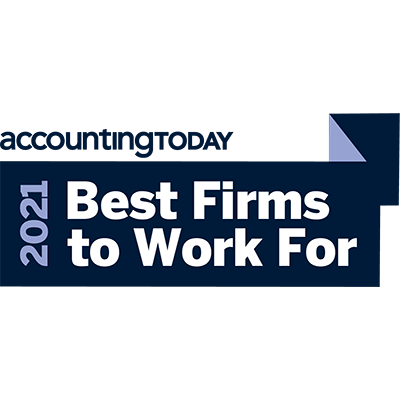 Best Firms to Work For | Accounting Today, 2021