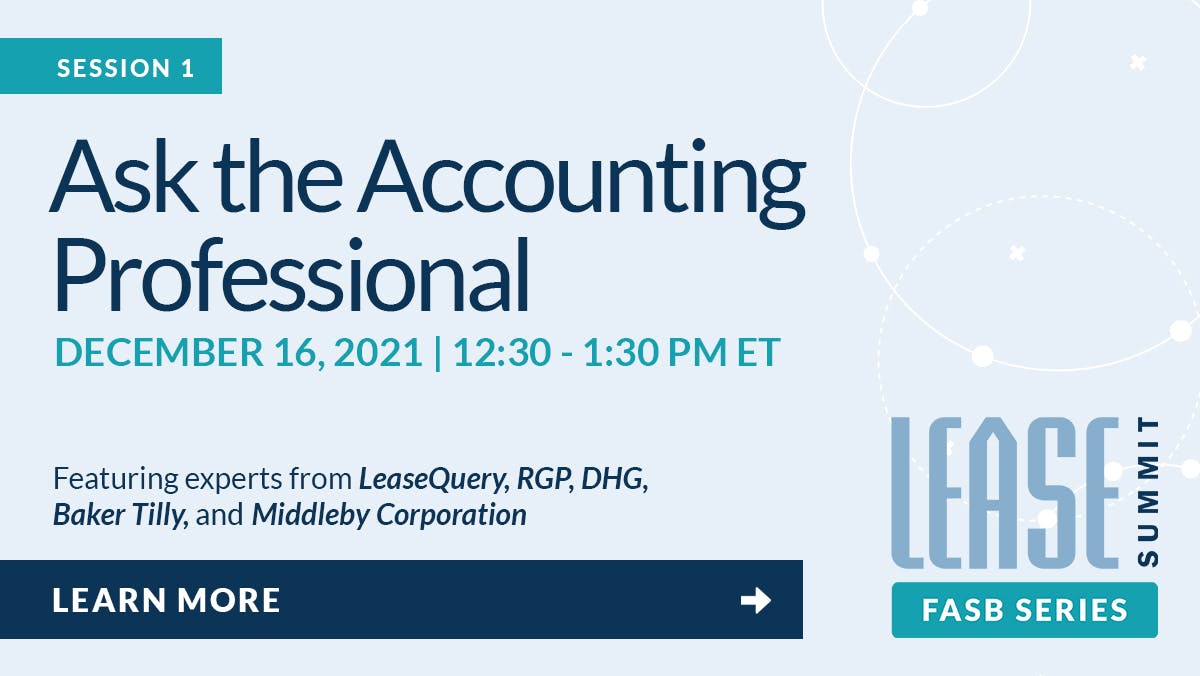 lease summit FASB series