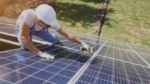 Contractor installation of solar panels on a qualifying energy property seeking prevailing wage and apprenticeship bonus tax credits