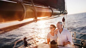 A successful wealth management strategy can provide a comfortable retirement, complete with a sailboat