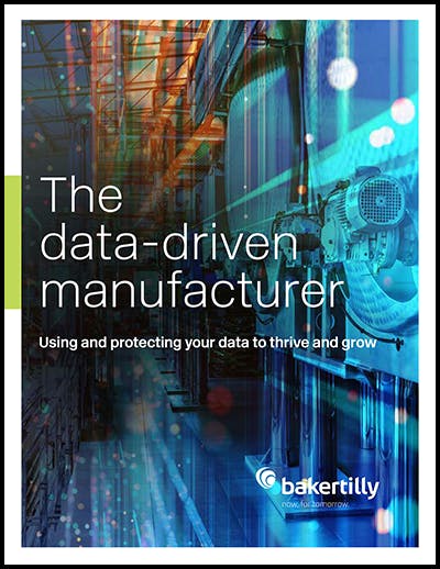 E-book | The data-driven manufacturer: Using and protecting your data to thrive and grow