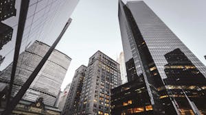Commercial real estate properties in city