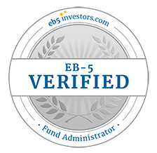 EB-5 verified fund administrator badge