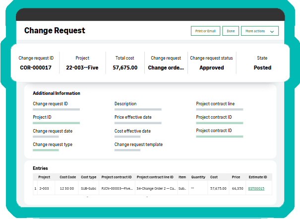 Sage Intacct restoration dashboard