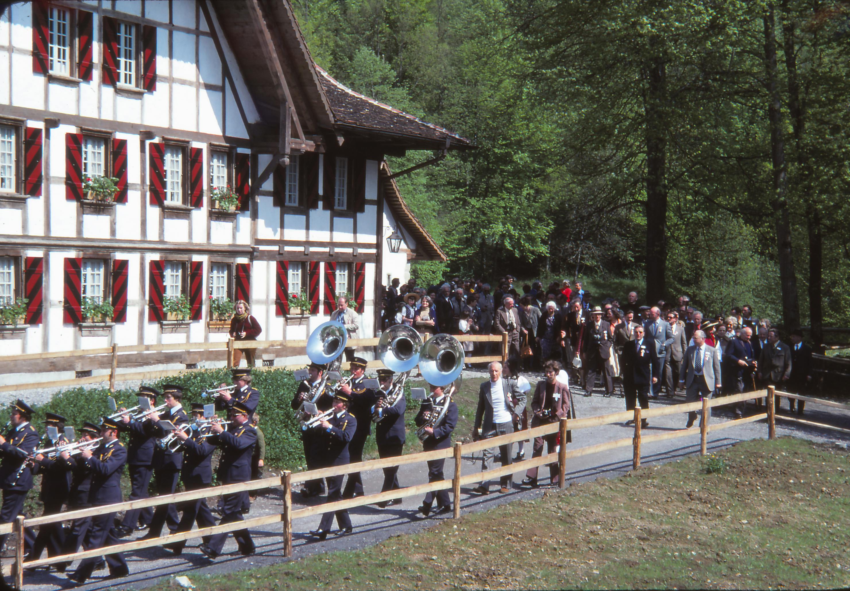 1978 war es endlich so weit: Das Freilichtmuseum Ballenberg öffnete seine Tore.