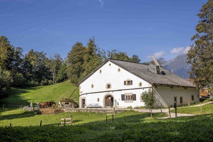 Das Bauerhaus aus la Recorne im Freilichtmuseum Ballenberg.