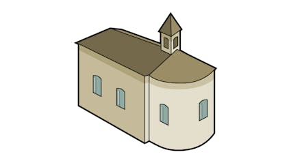 Icon Museumsplan Nr. 1131 Kapelle aus Turtig/Raron VS