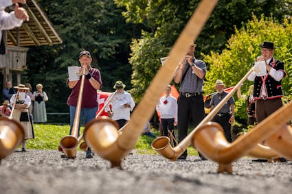 Alphornfestival auf dem Ballenberg