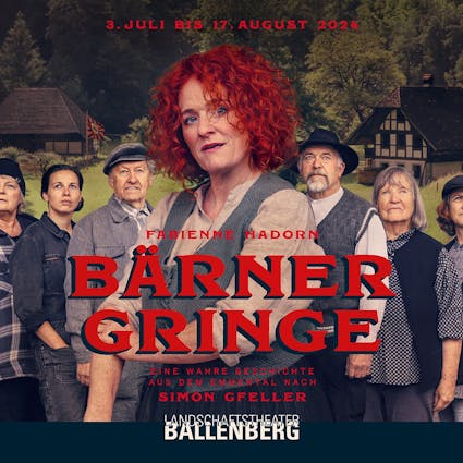 In diesem Sommer präsentiert das Ensemble des Landschaftstheaters Ballenberg das Stück «Bärner Gringe».