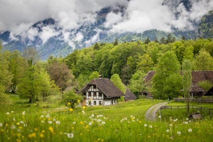 Frühling im Freilichtmuseum Ballenberg