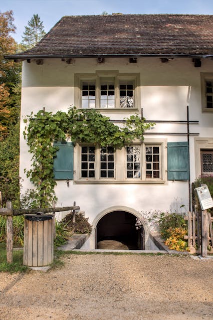 Bauernhaus aus Therwil BL im Freilichtmuseum Ballenberg.