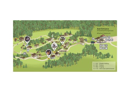 Swiss Culture Park Map