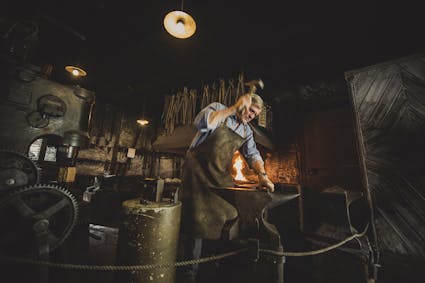 Handwerk Schmieden Swiss Culture Park