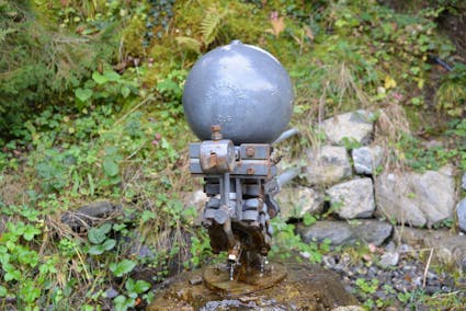 Hydraulischer Widder aus dem Haslital BE