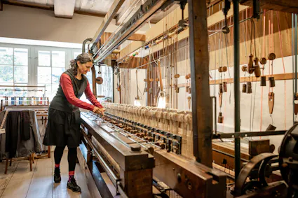 Posamenten, Handwerk im Freilichtmuseum Ballenberg