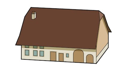 Icon Museumsplan Nr. 531 Bauernhaus aus Villars-Bramard VD