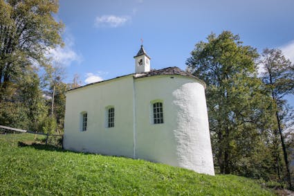 Die eindrückliche Kapelle aus Turtig/Raron kann auf dem Ballenberg entdeckt werden.