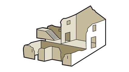 Icon Museumsplan Nr. 811 Bauernhaus aus Primadengo/Faido TI