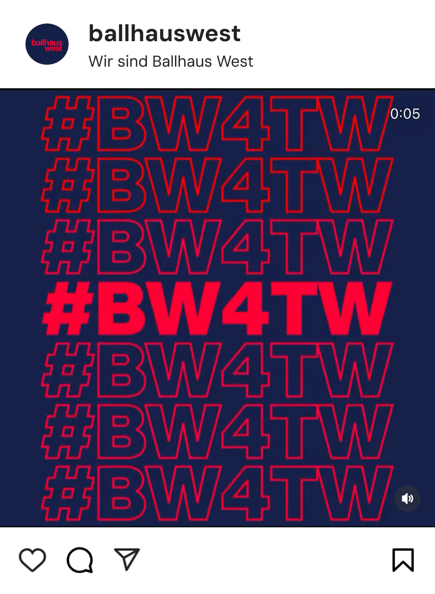 Instagram-Post #BW4TW