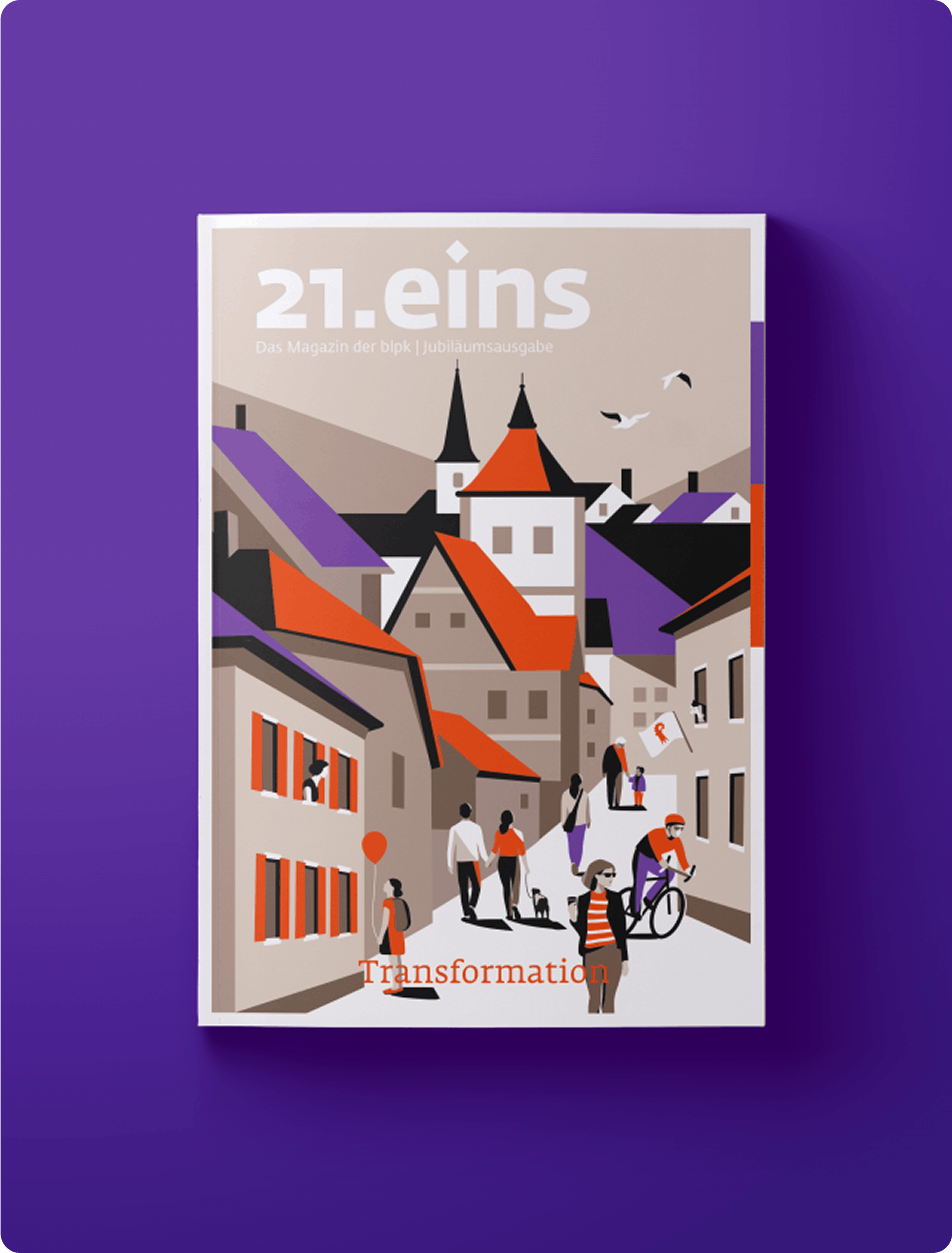 Cover des Magazins der blpk.