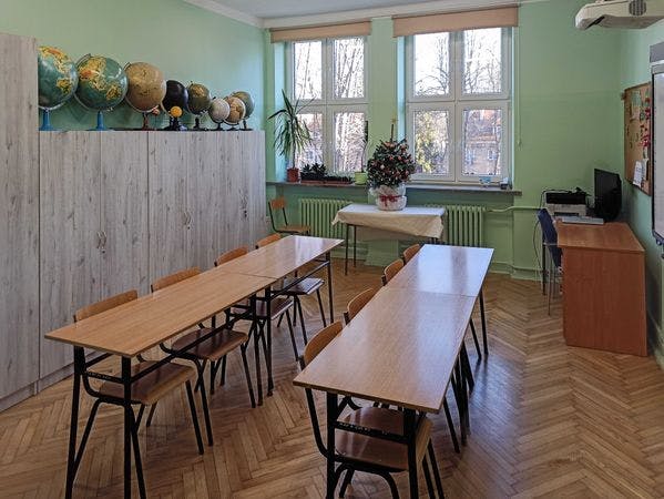 <p>Sala lekcyjna</p>