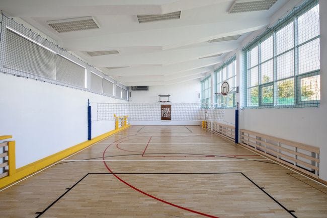 <p>Sala gimnastyczna</p>