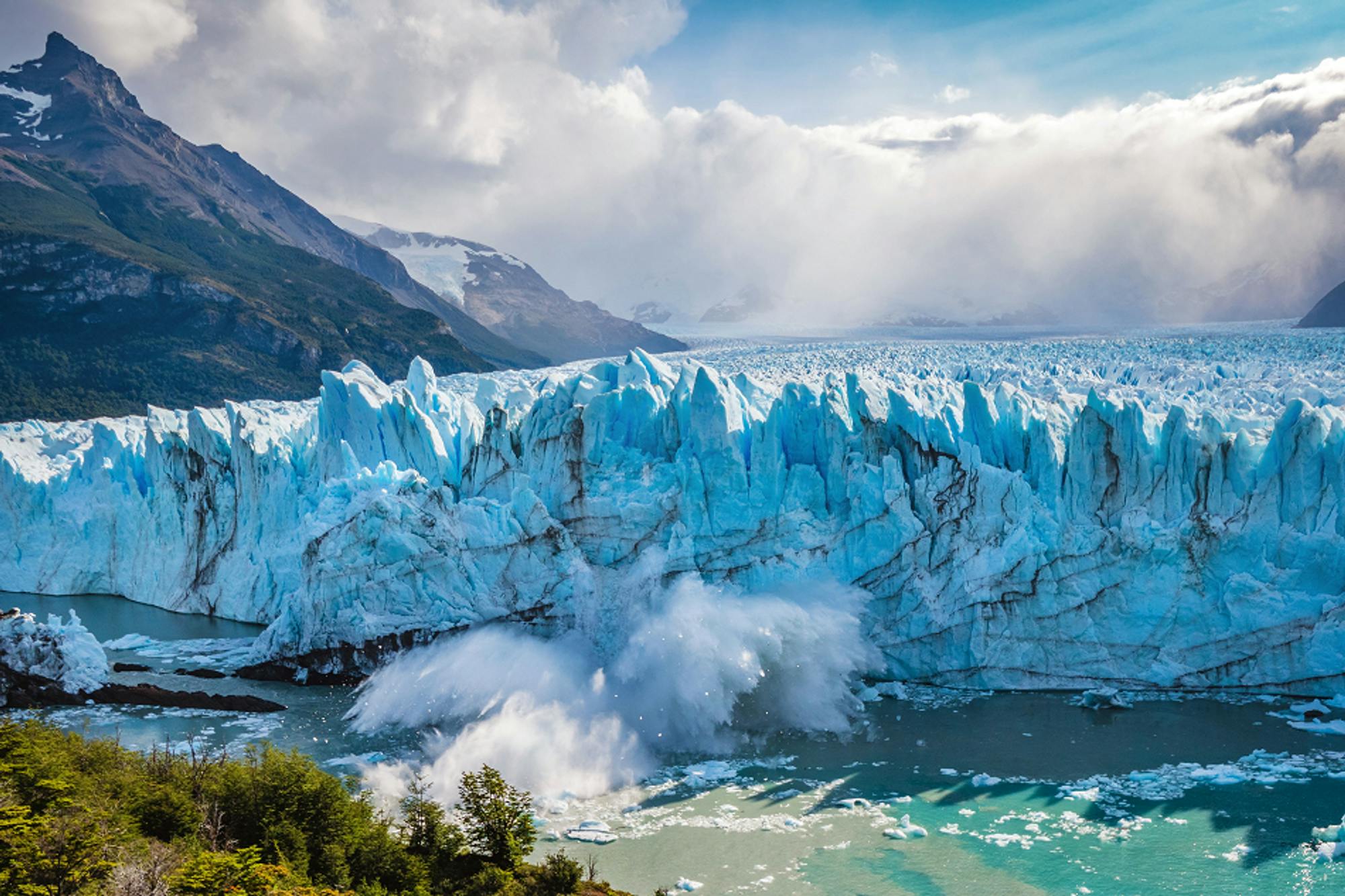 Photo of glaciers