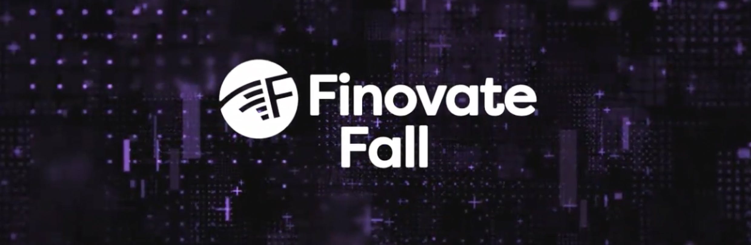 Finovate Fall logo banner