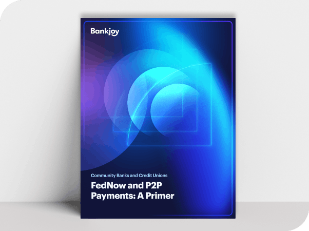 Cover design for "FedNow and P2P Payments: A Primer" whitepaper