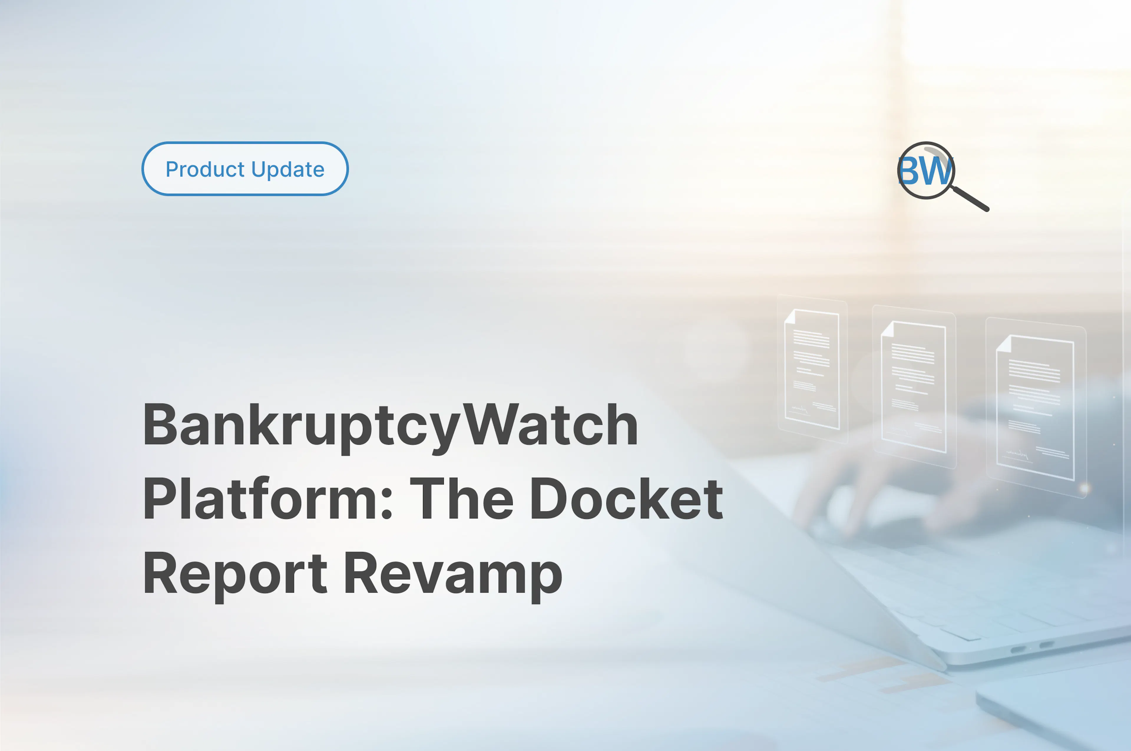 BankruptcyWatch Platform: The Docket Report Revamp