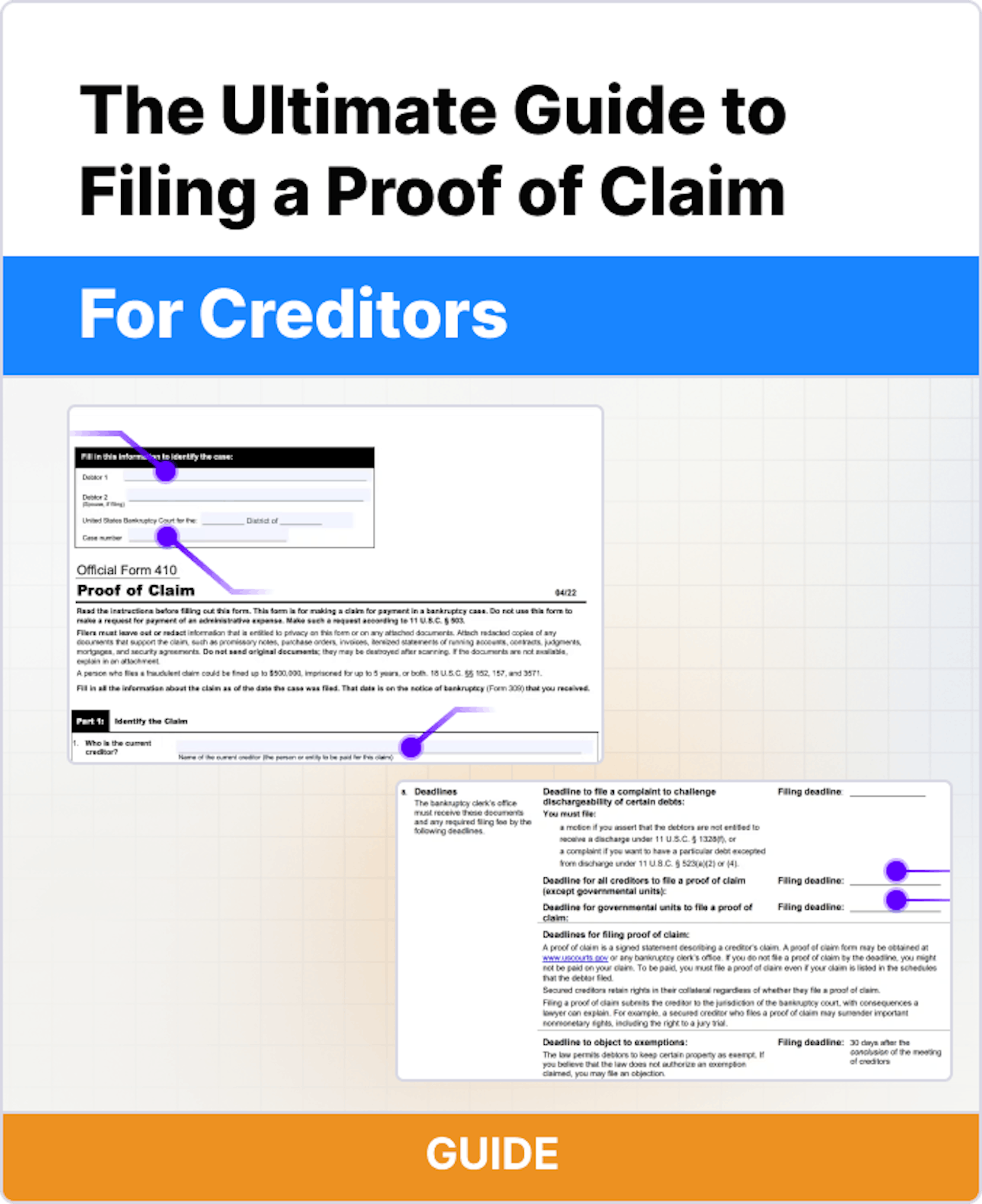 The Guide to Filing a Proof of Claim