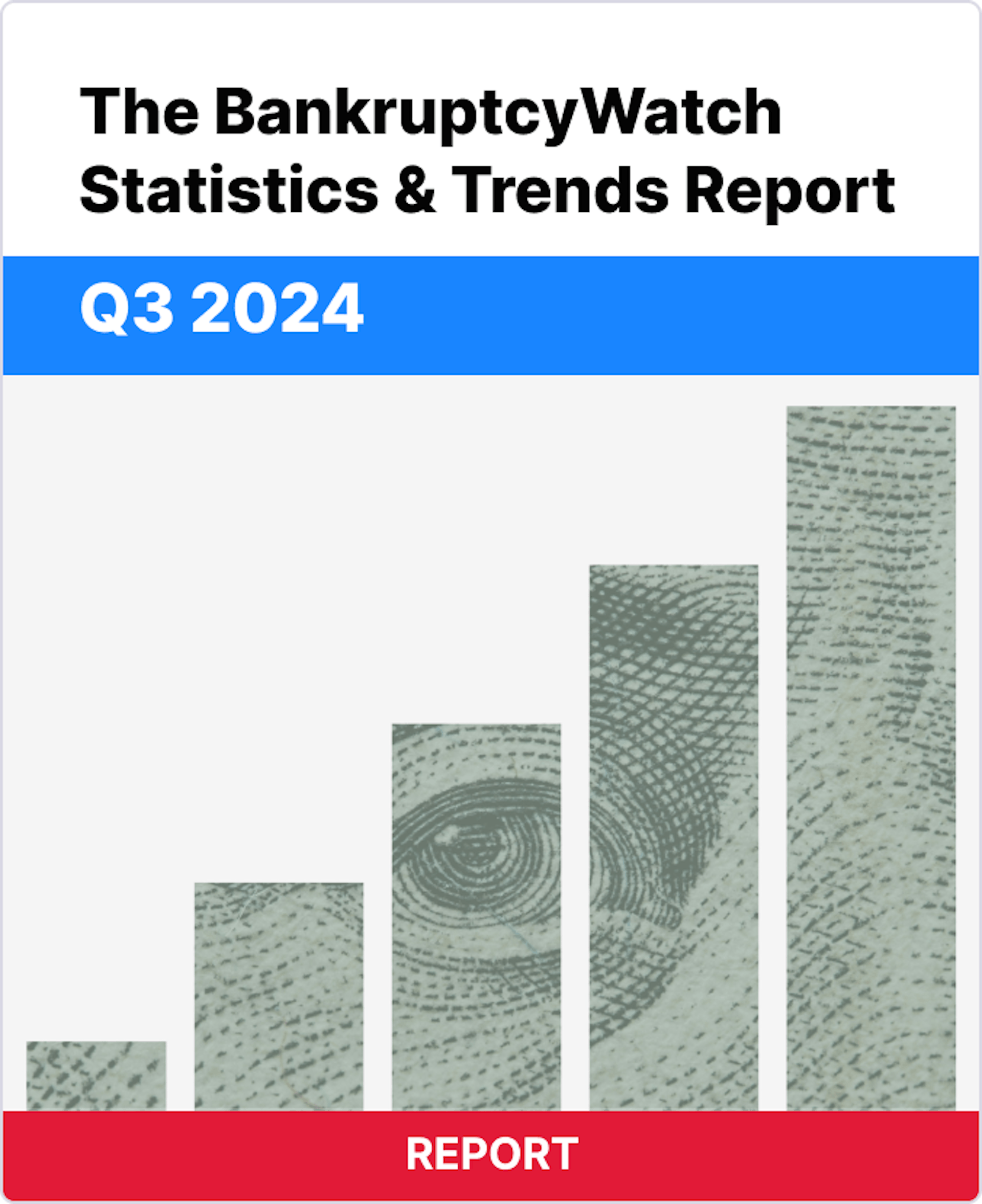 The 2024 BankruptcyWatch Statistics and Trends Report Cover