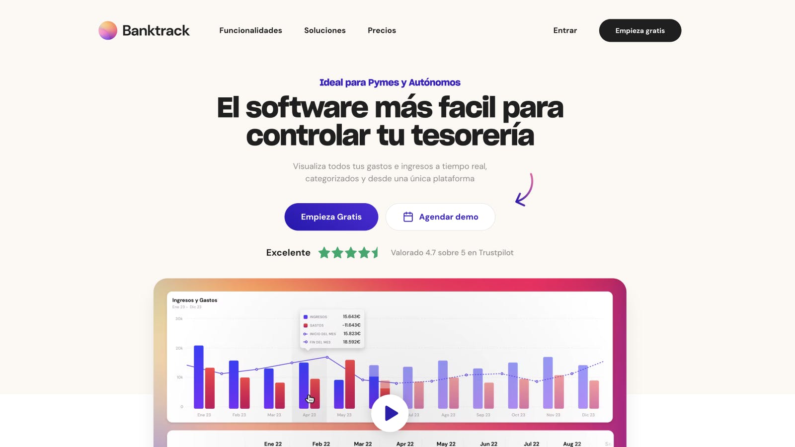 Banktrack Easy to use Cash Flow Software Banktrack Easy to use Cash Flow Software