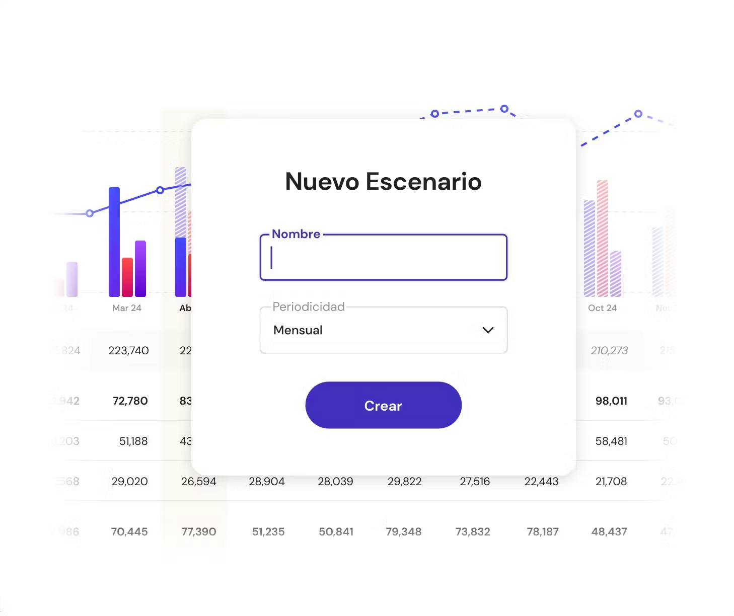 creacion de escenarios