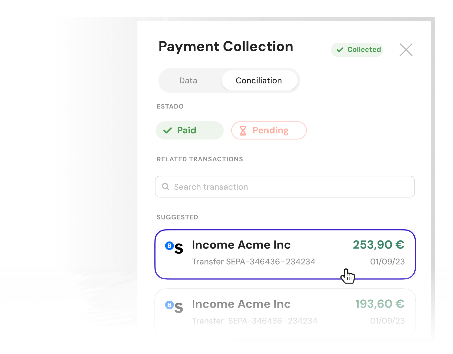 bank reconciliation