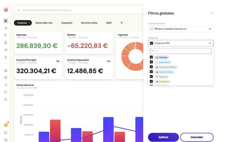 software de control de gastos