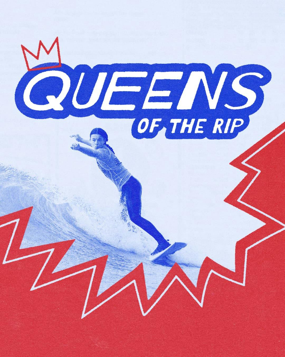 Queens of the Rip Bantham Boardriders Poster