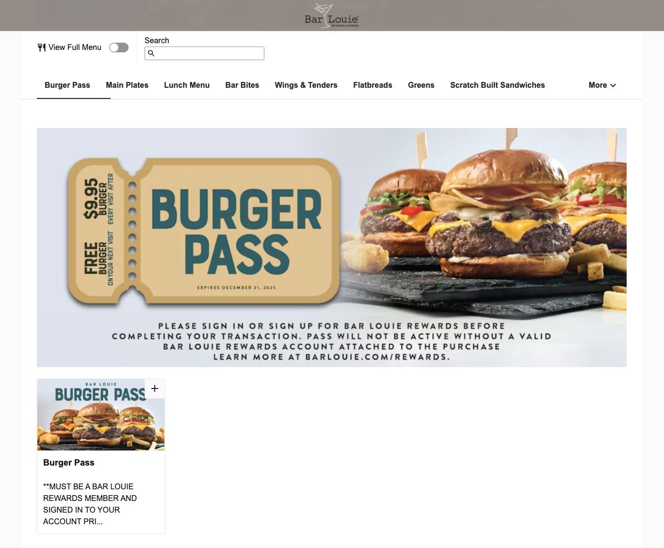 Burger Pass