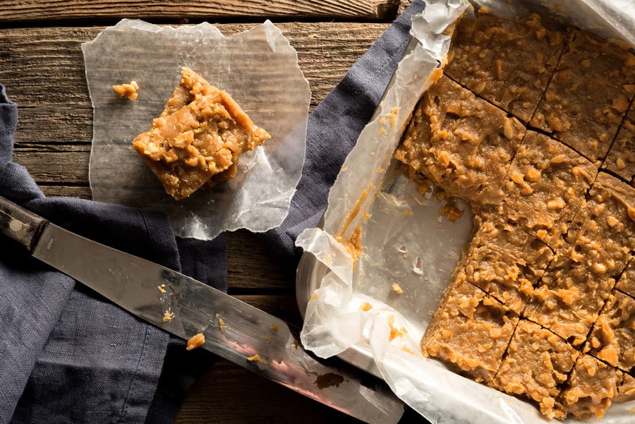 Chewy Pumpkin Protein Bars