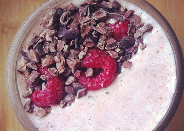 Vanillaberry Crunch Smoothie Bare Blends Blog