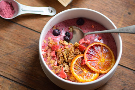 Bare Berries Bowl With Vanilla WPI & Granola